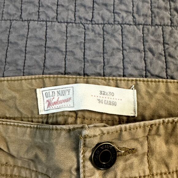 Old Navy Workwear Pant Men 32x30 (32x28) Cargo 94 Baggy Utility Hiking Skater - Picture 7 of 11